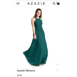 AZAZIE BRIDESMAID DRESS- Winona in Peacock